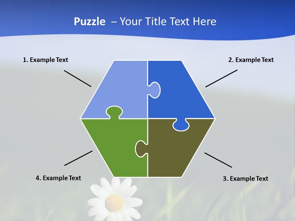 Flower Plant Bright PowerPoint Template