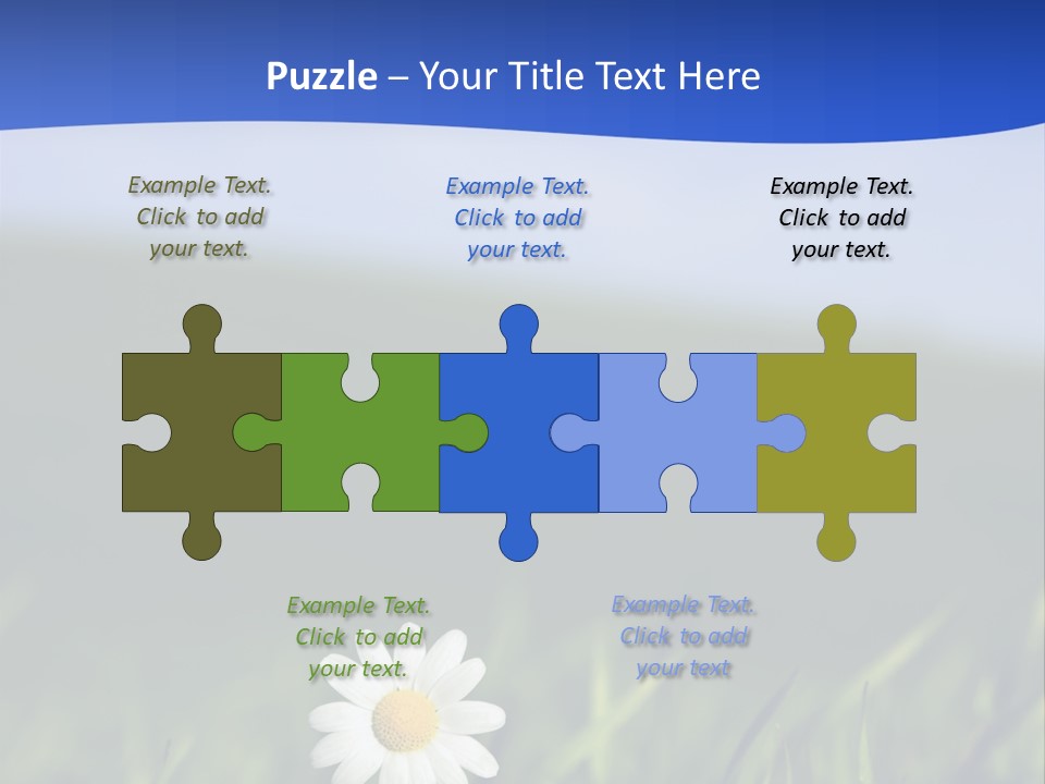 Flower Plant Bright PowerPoint Template