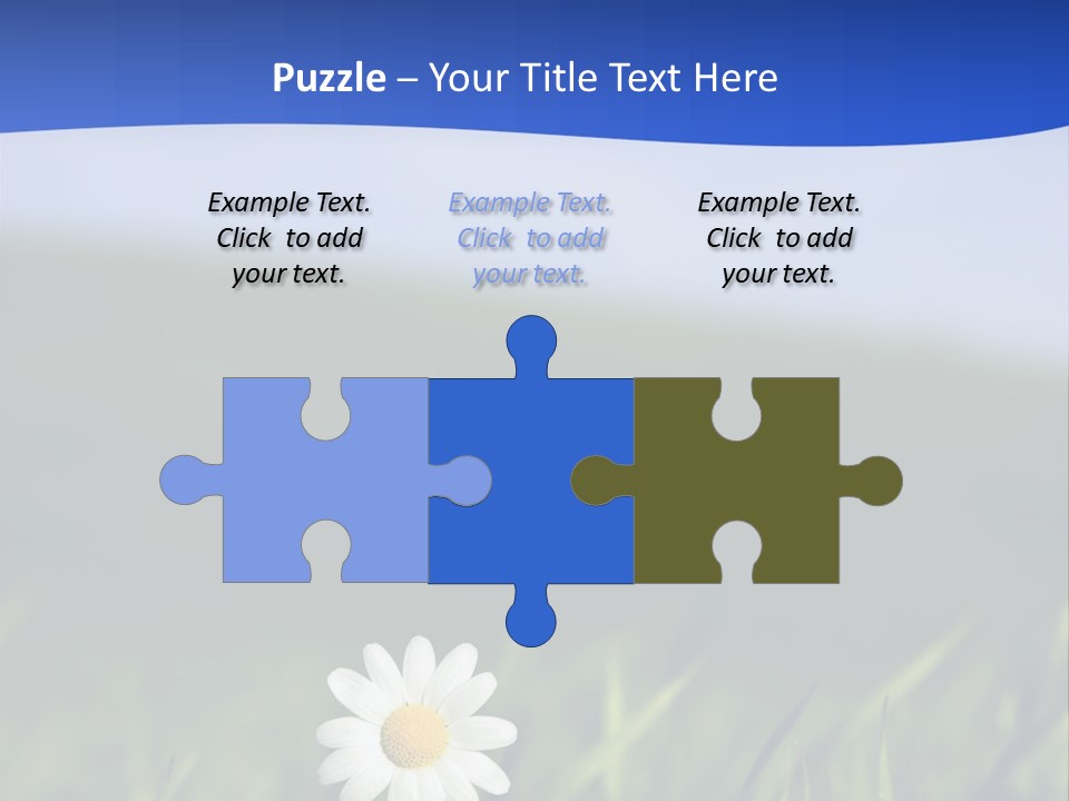 Flower Plant Bright PowerPoint Template