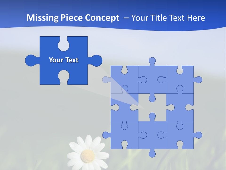 Flower Plant Bright PowerPoint Template