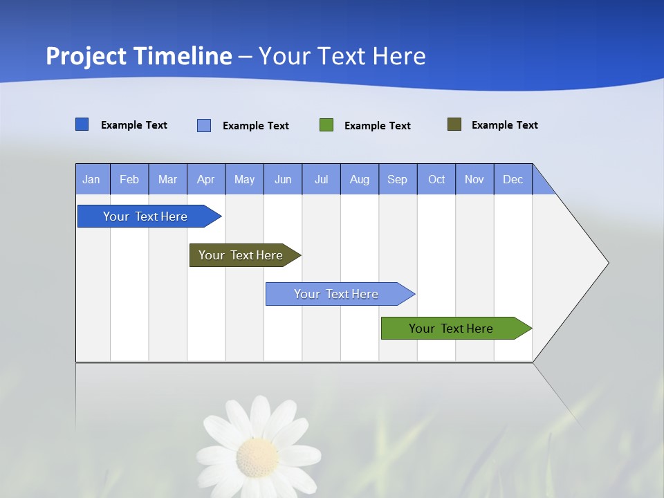 Flower Plant Bright PowerPoint Template
