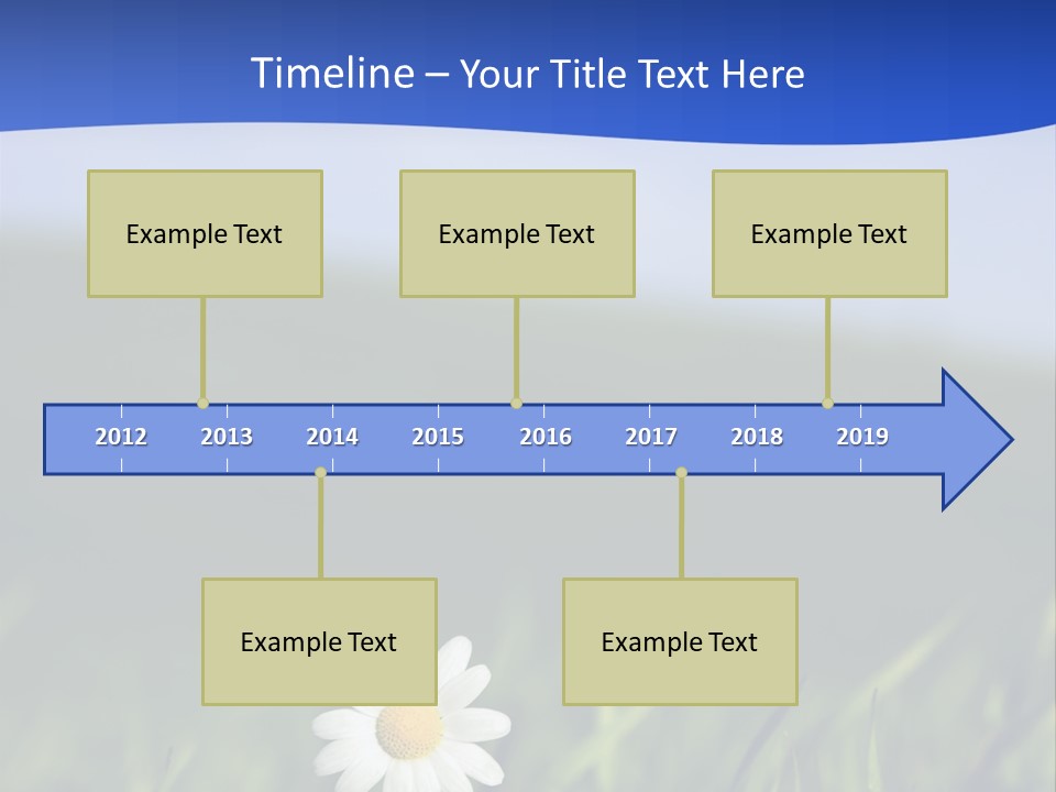 Flower Plant Bright PowerPoint Template