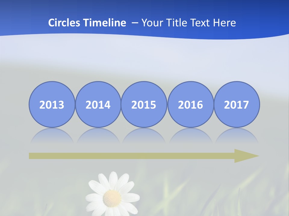 Flower Plant Bright PowerPoint Template