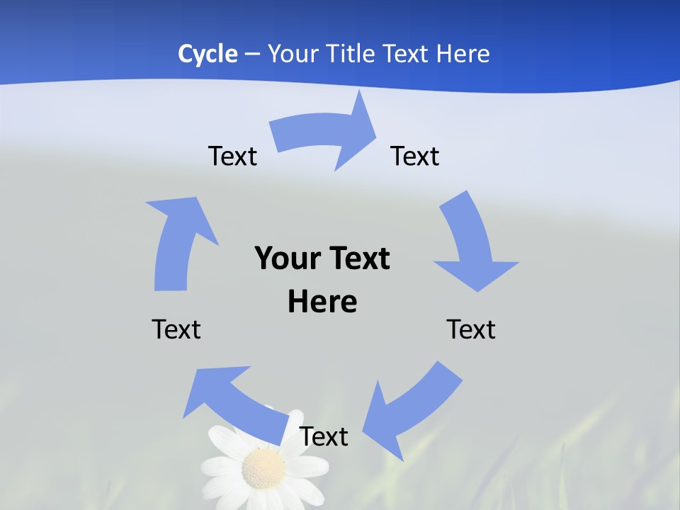 Flower Plant Bright PowerPoint Template