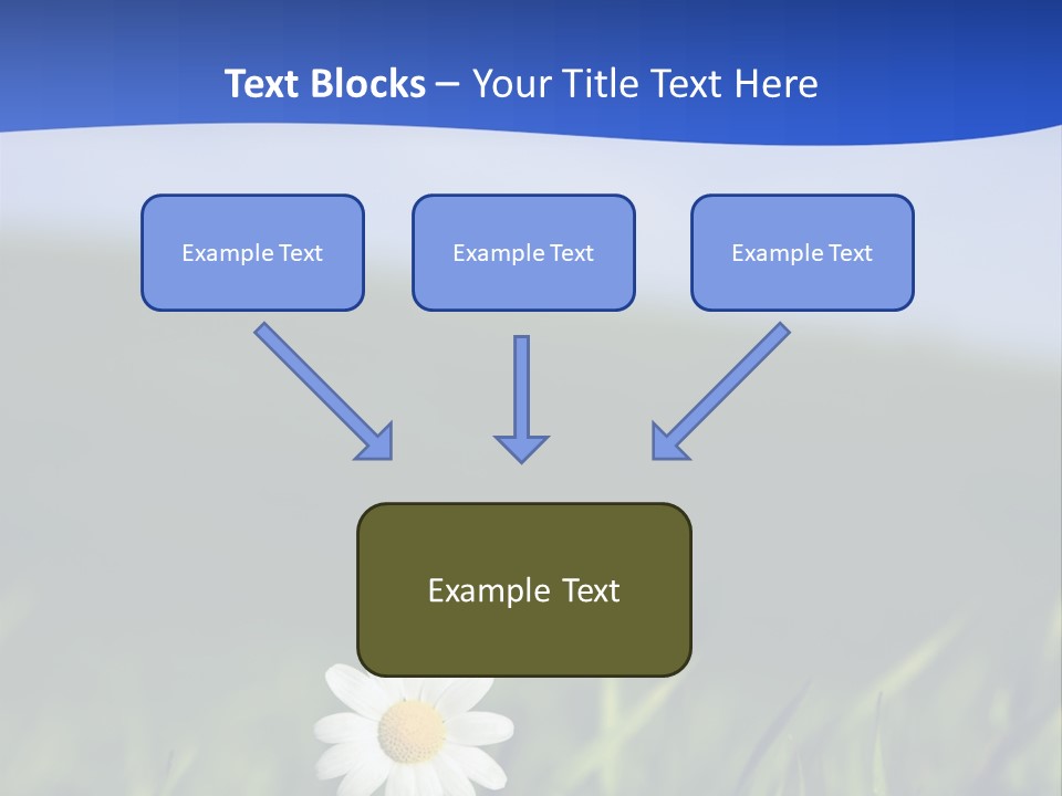 Flower Plant Bright PowerPoint Template