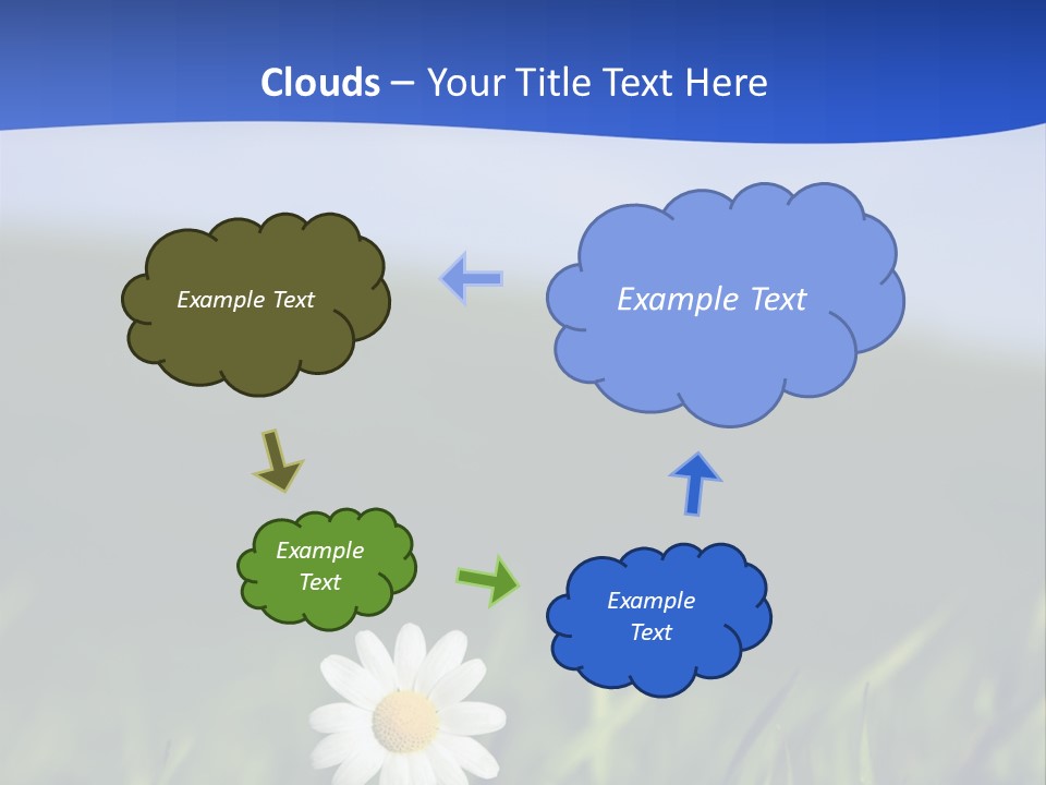Flower Plant Bright PowerPoint Template