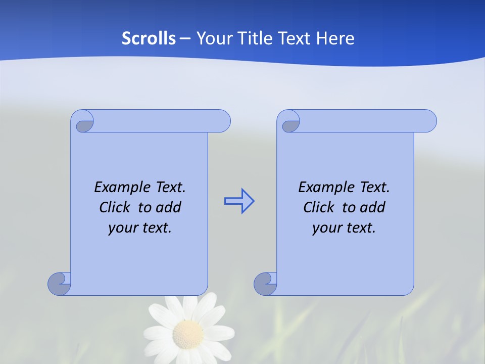 Flower Plant Bright PowerPoint Template