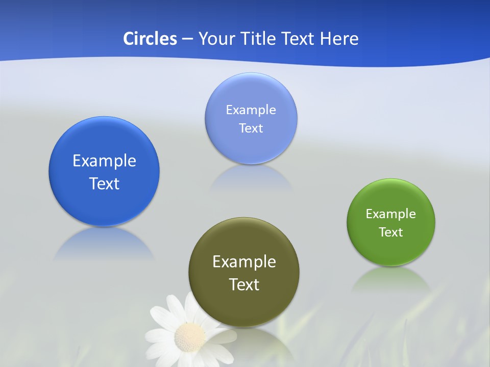 Flower Plant Bright PowerPoint Template