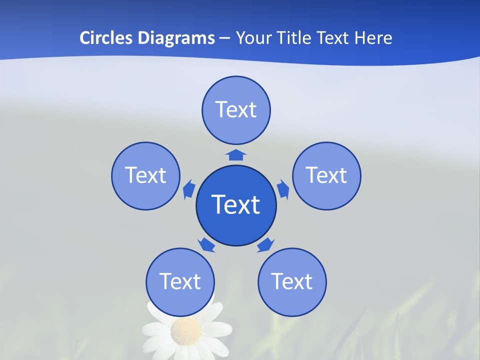 Flower Plant Bright PowerPoint Template