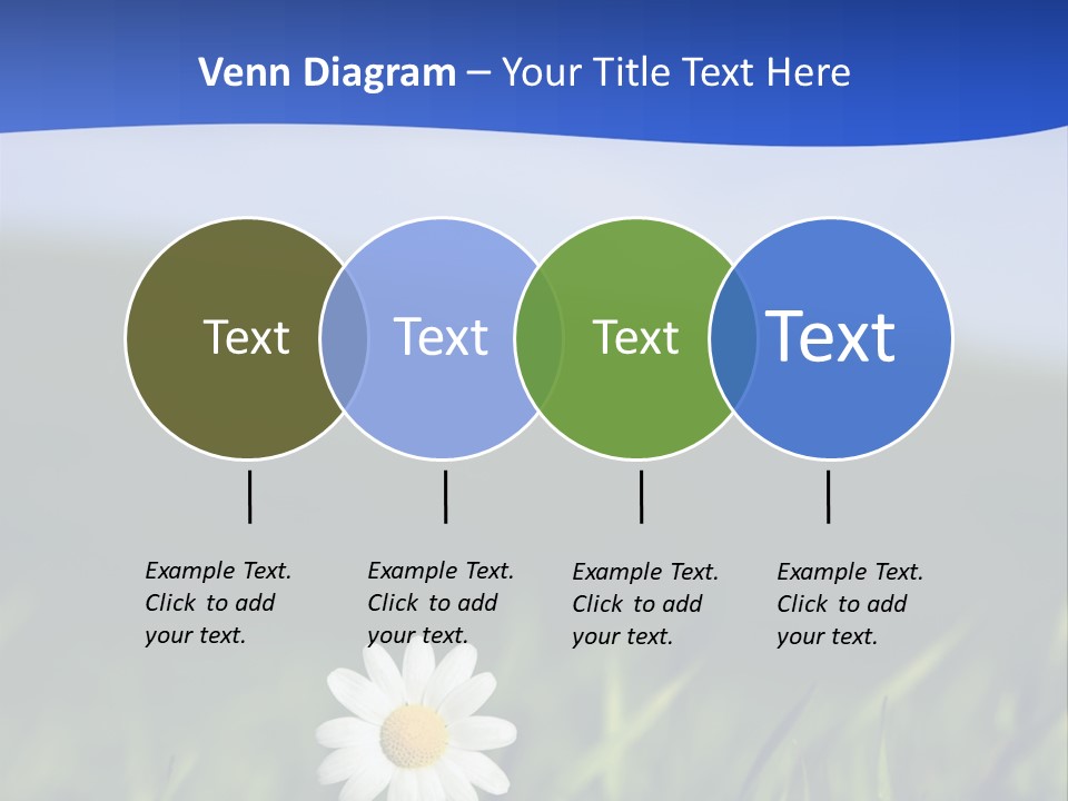 Flower Plant Bright PowerPoint Template
