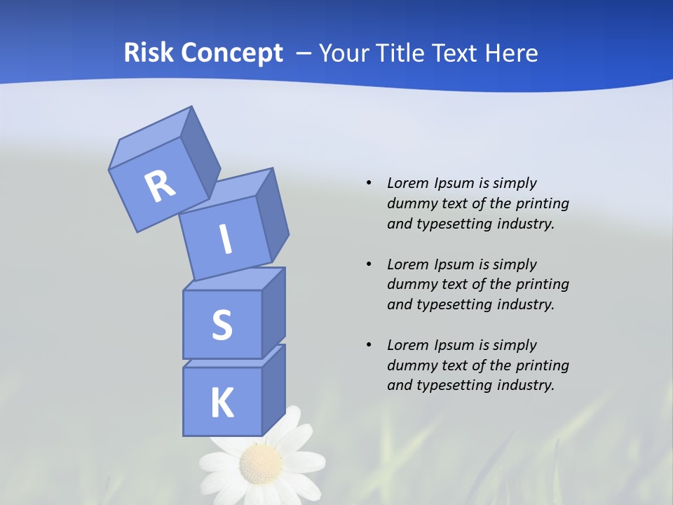 Flower Plant Bright PowerPoint Template