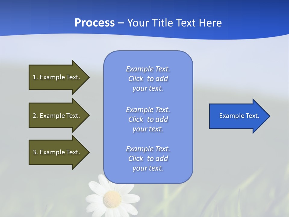 Flower Plant Bright PowerPoint Template