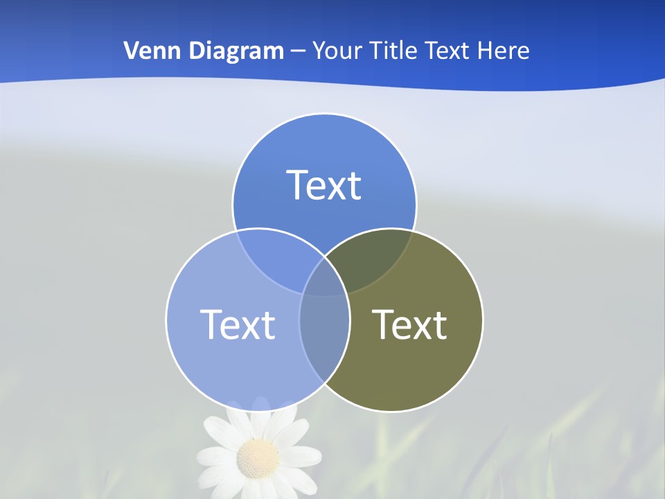 Flower Plant Bright PowerPoint Template