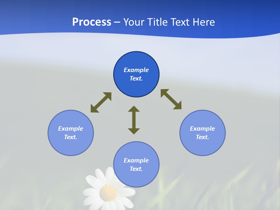 Flower Plant Bright PowerPoint Template