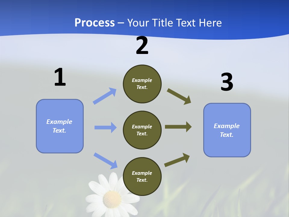 Flower Plant Bright PowerPoint Template
