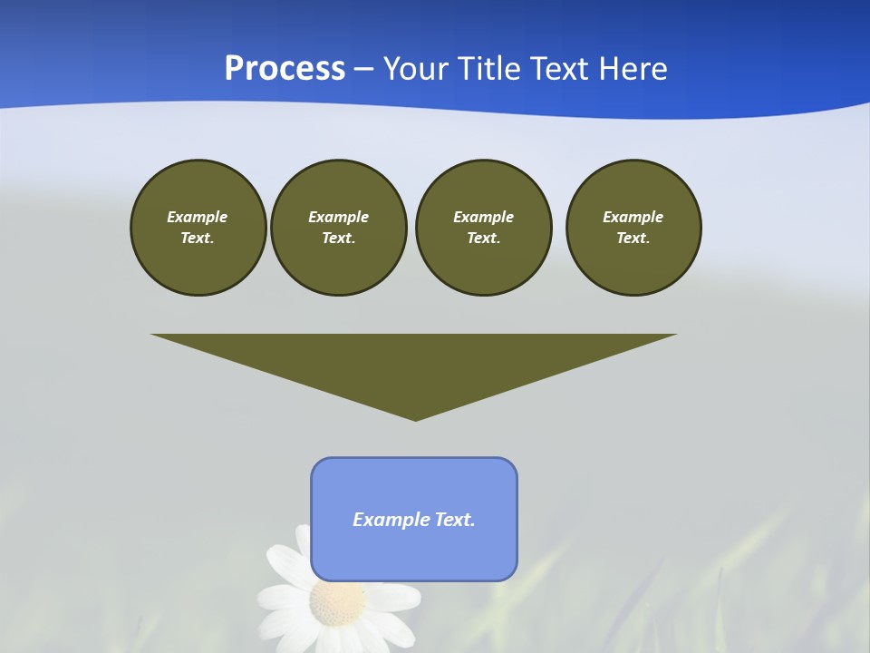 Flower Plant Bright PowerPoint Template