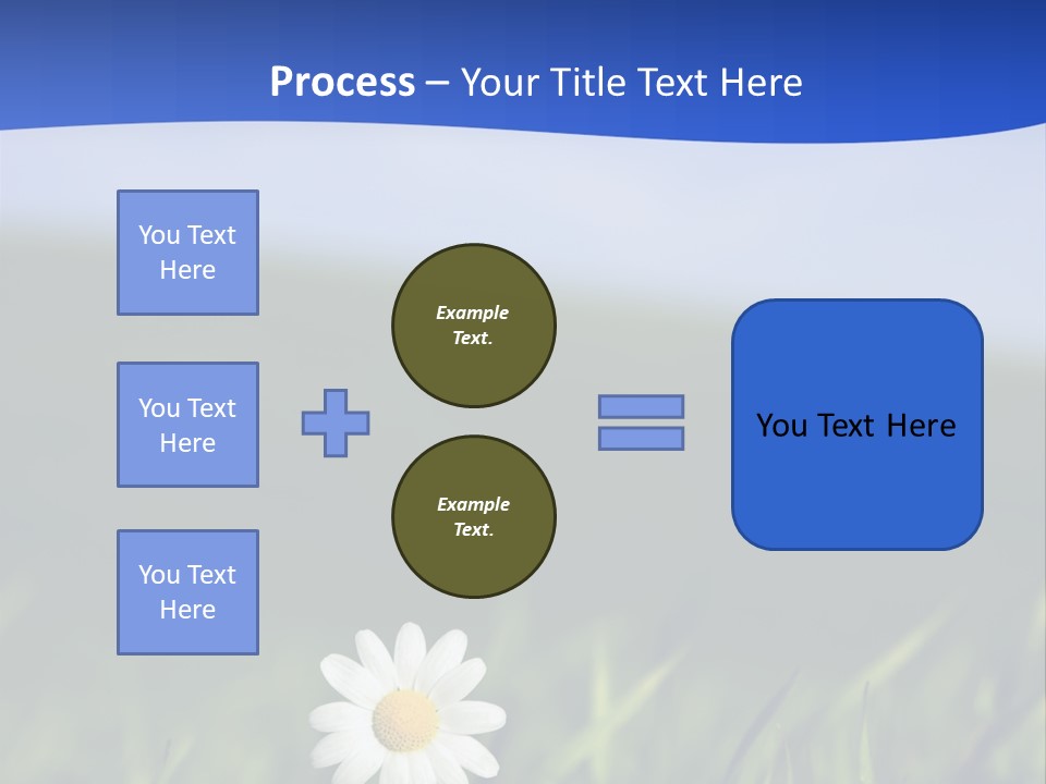 Flower Plant Bright PowerPoint Template
