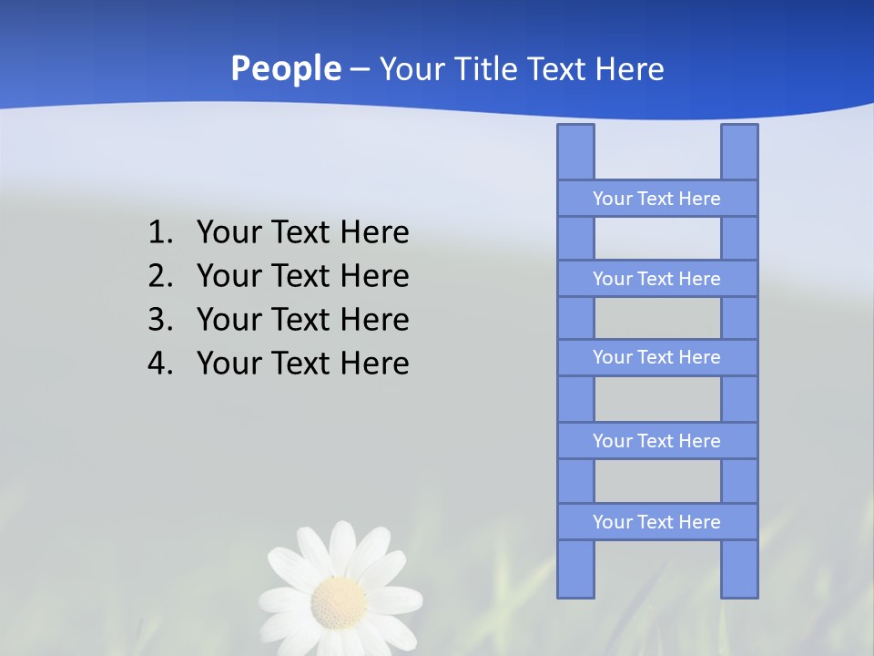 Flower Plant Bright PowerPoint Template