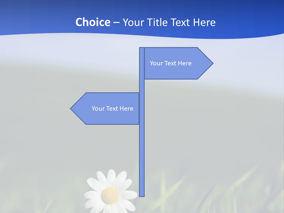 Flower Plant Bright PowerPoint Template