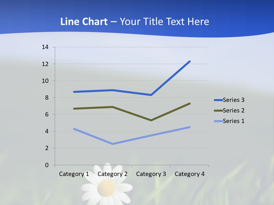 Flower Plant Bright PowerPoint Template