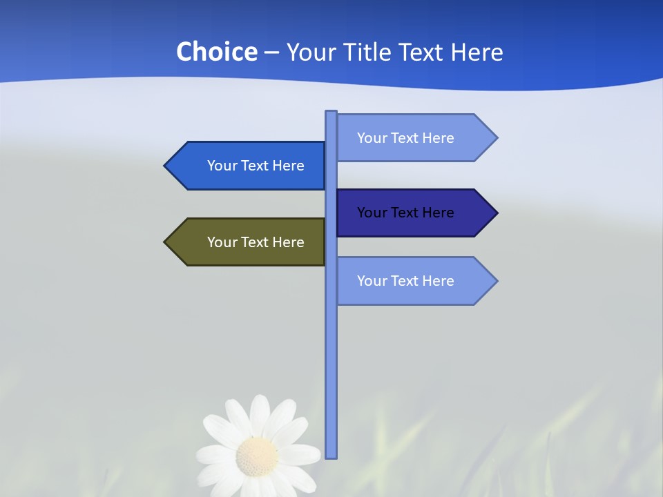 Flower Plant Bright PowerPoint Template