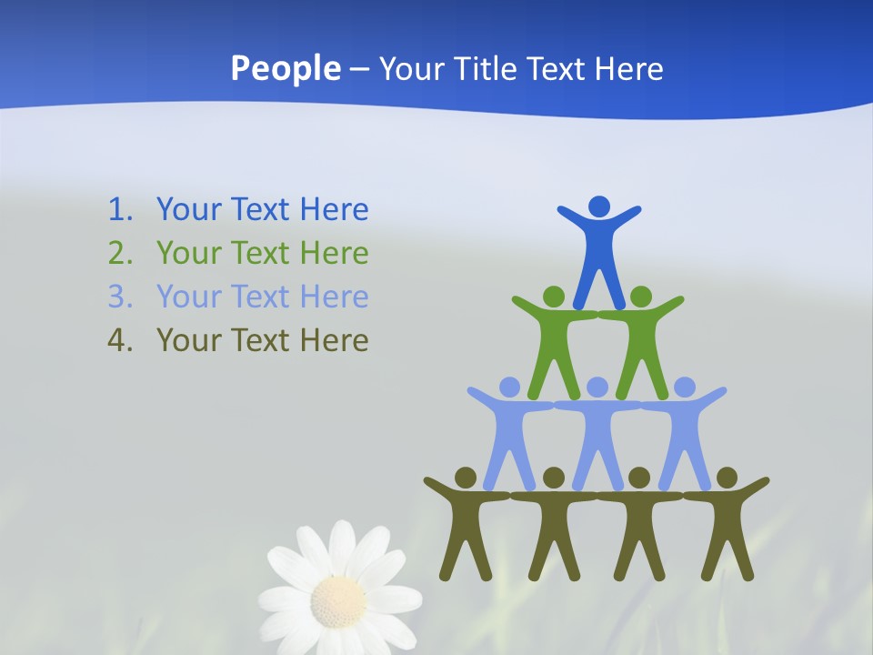 Flower Plant Bright PowerPoint Template