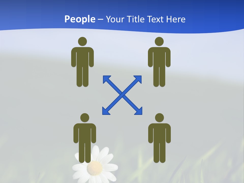 Flower Plant Bright PowerPoint Template