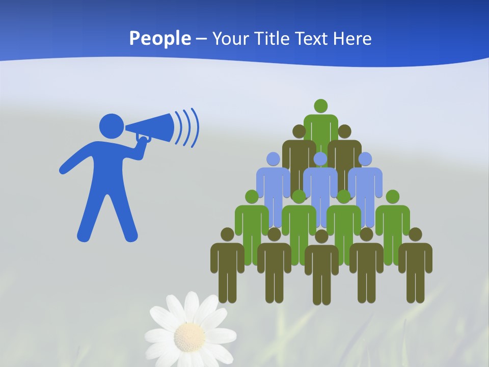 Flower Plant Bright PowerPoint Template