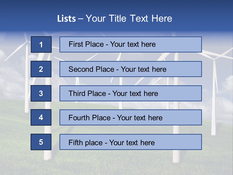 Production Renewable Climate PowerPoint Template