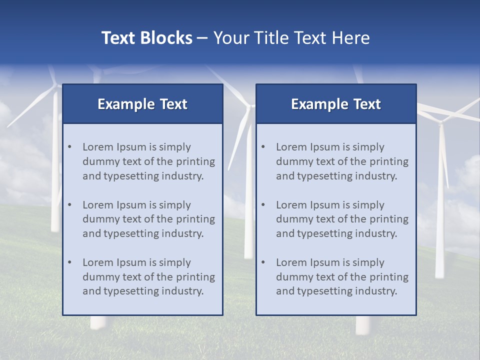 Production Renewable Climate PowerPoint Template