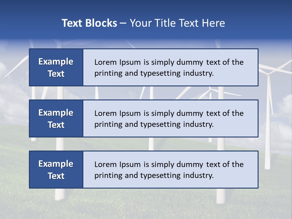 Production Renewable Climate PowerPoint Template