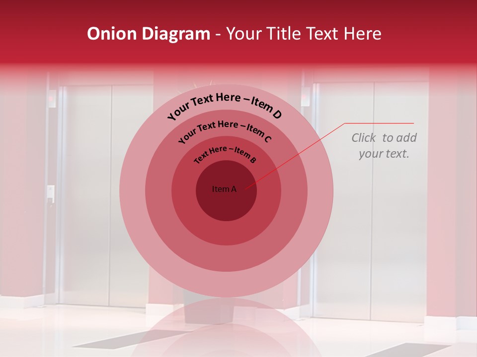 Two Sheet Door PowerPoint Template