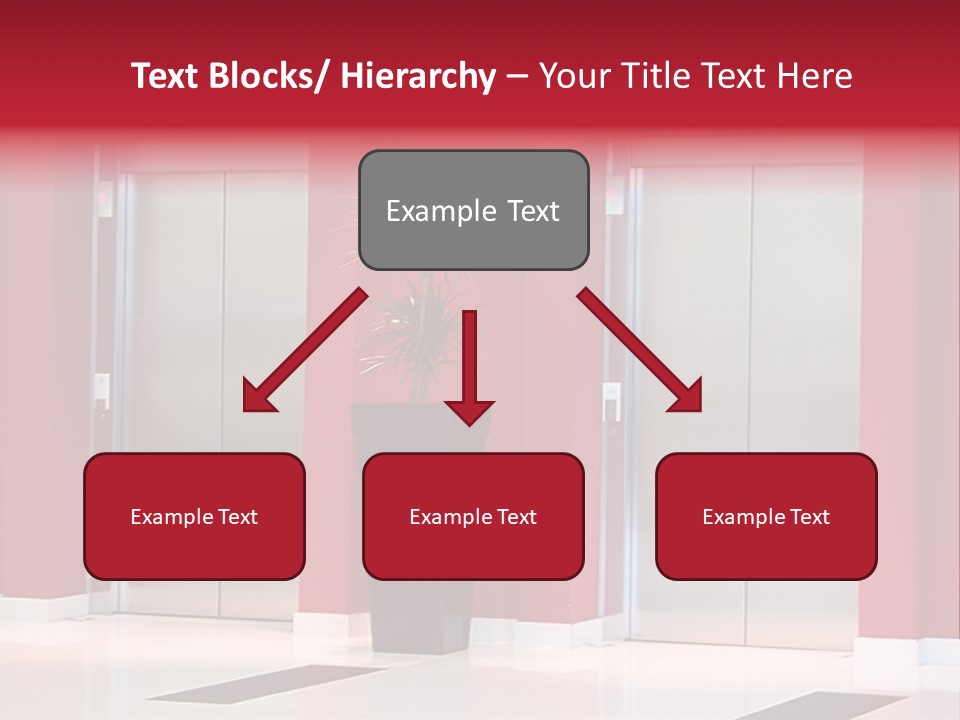 Two Sheet Door PowerPoint Template