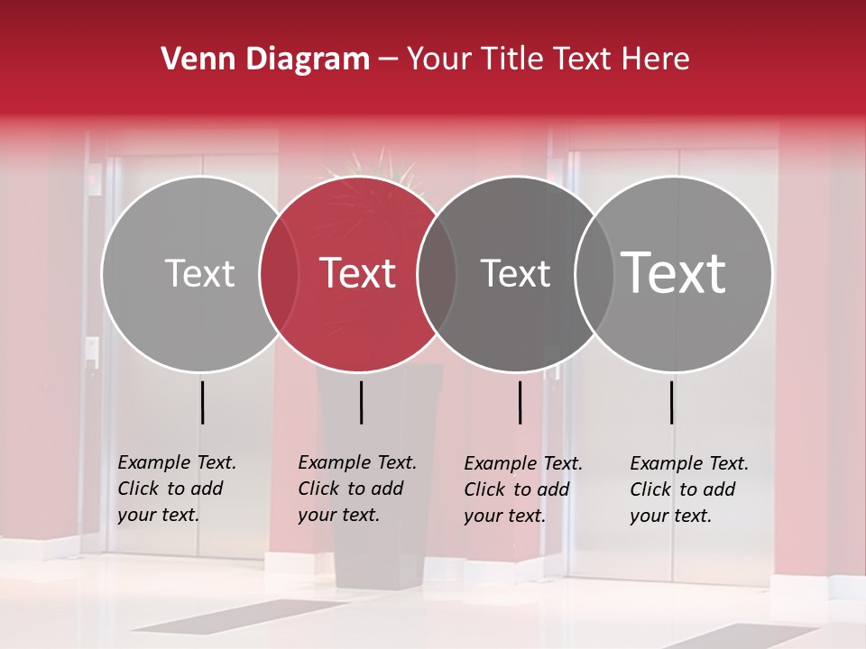 Two Sheet Door PowerPoint Template