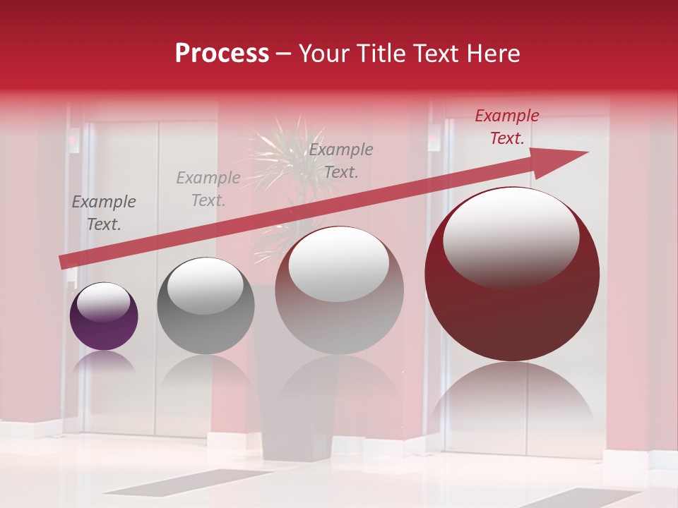 Two Sheet Door PowerPoint Template