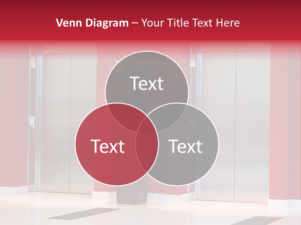 Two Sheet Door PowerPoint Template