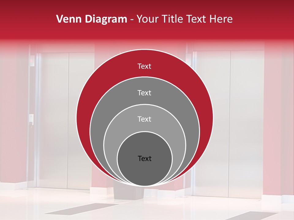 Two Sheet Door PowerPoint Template