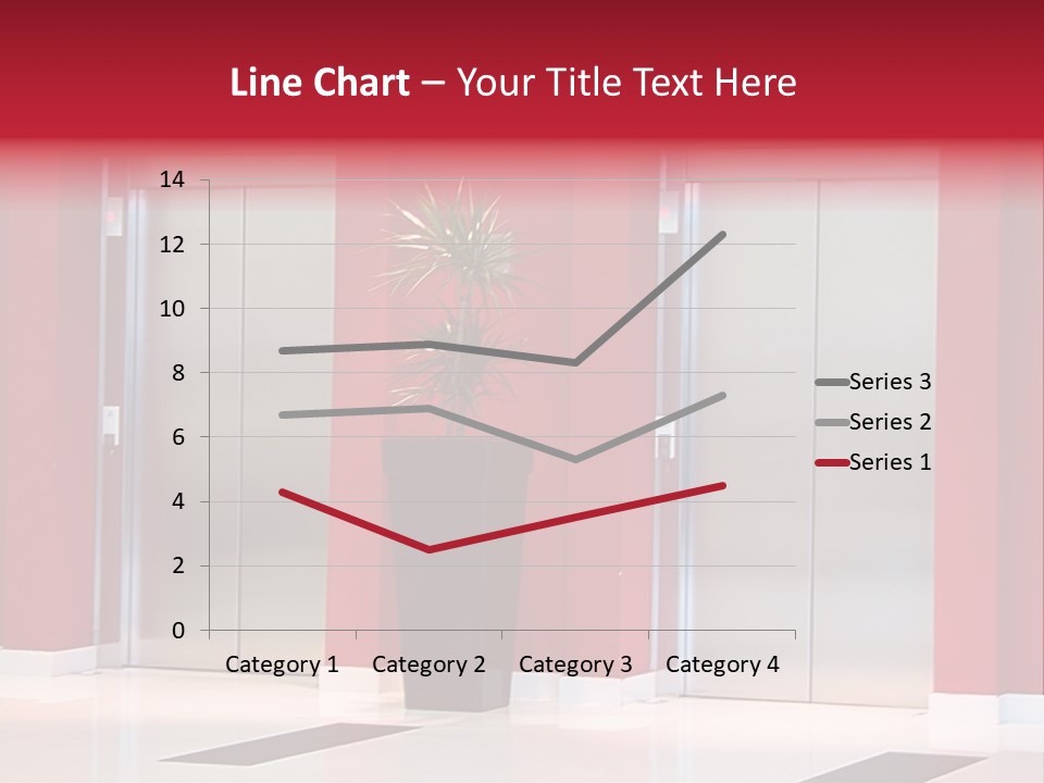 Two Sheet Door PowerPoint Template