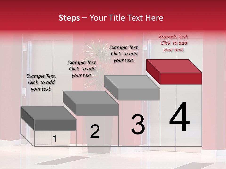 Two Sheet Door PowerPoint Template