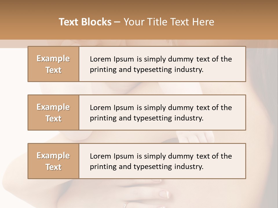 Parenthood Generation Cute PowerPoint Template