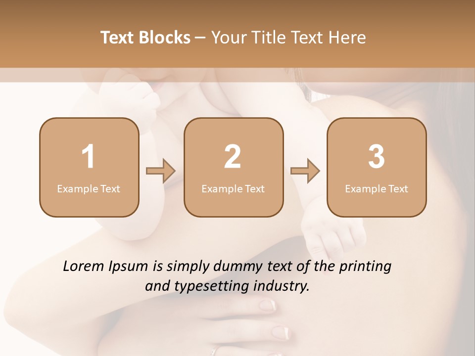 Parenthood Generation Cute PowerPoint Template