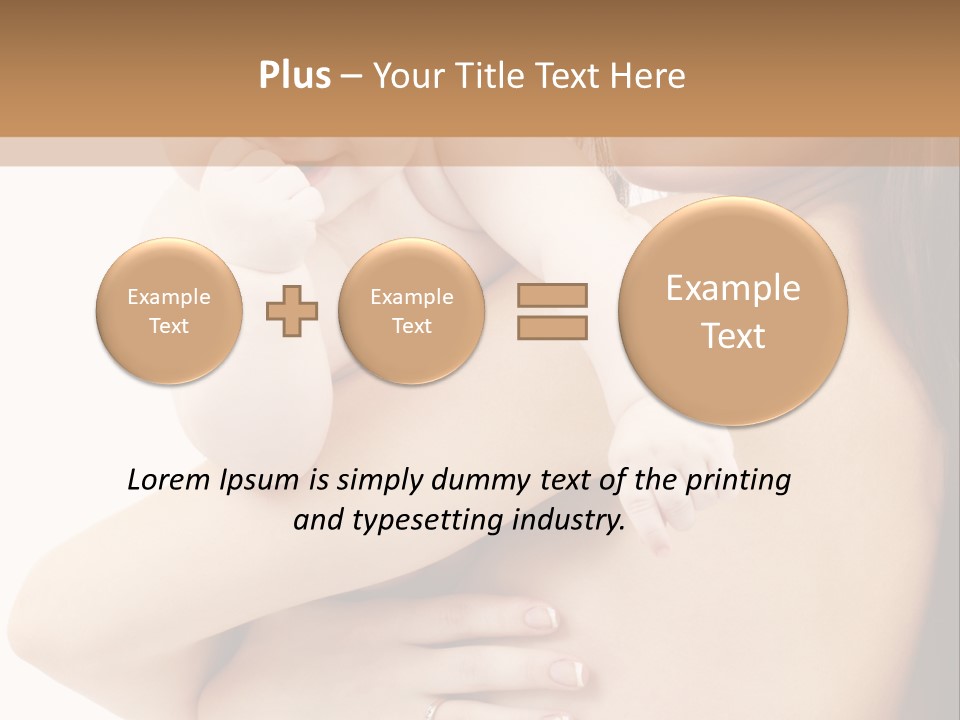 Parenthood Generation Cute PowerPoint Template