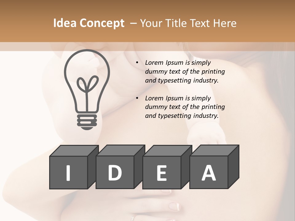 Parenthood Generation Cute PowerPoint Template