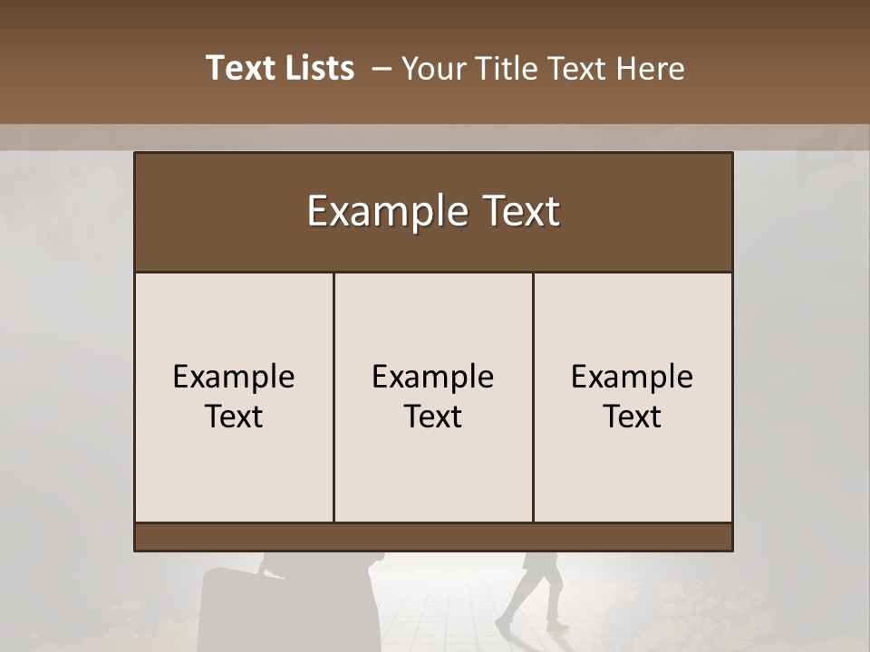 Passenger Power Energy PowerPoint Template