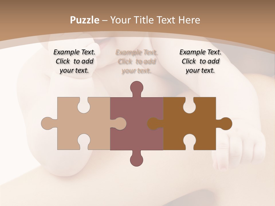 Attractive Sweet Child PowerPoint Template