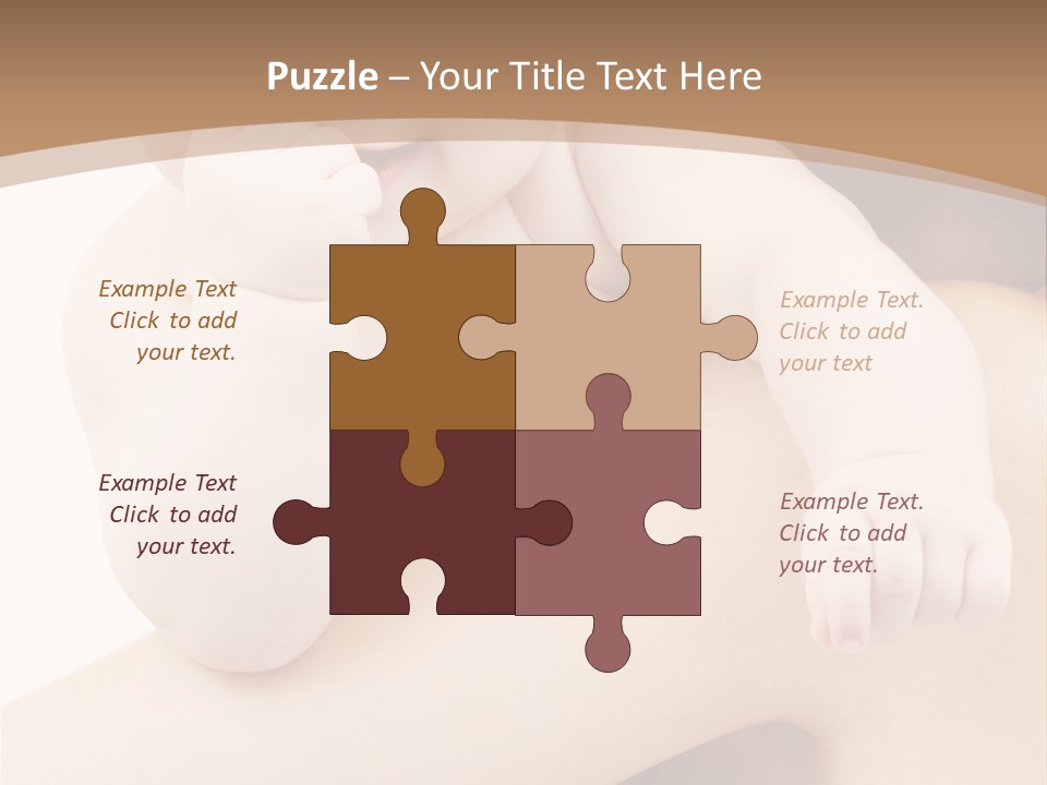 Attractive Sweet Child PowerPoint Template