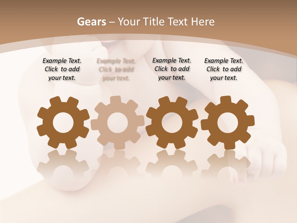 Attractive Sweet Child PowerPoint Template