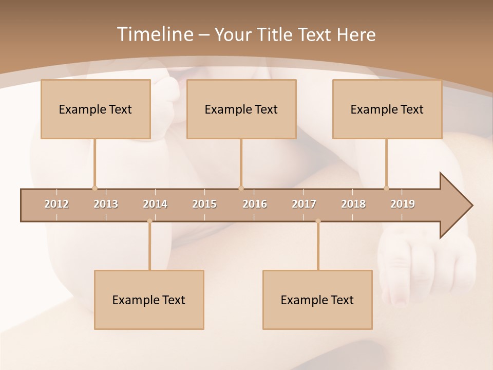 Attractive Sweet Child PowerPoint Template