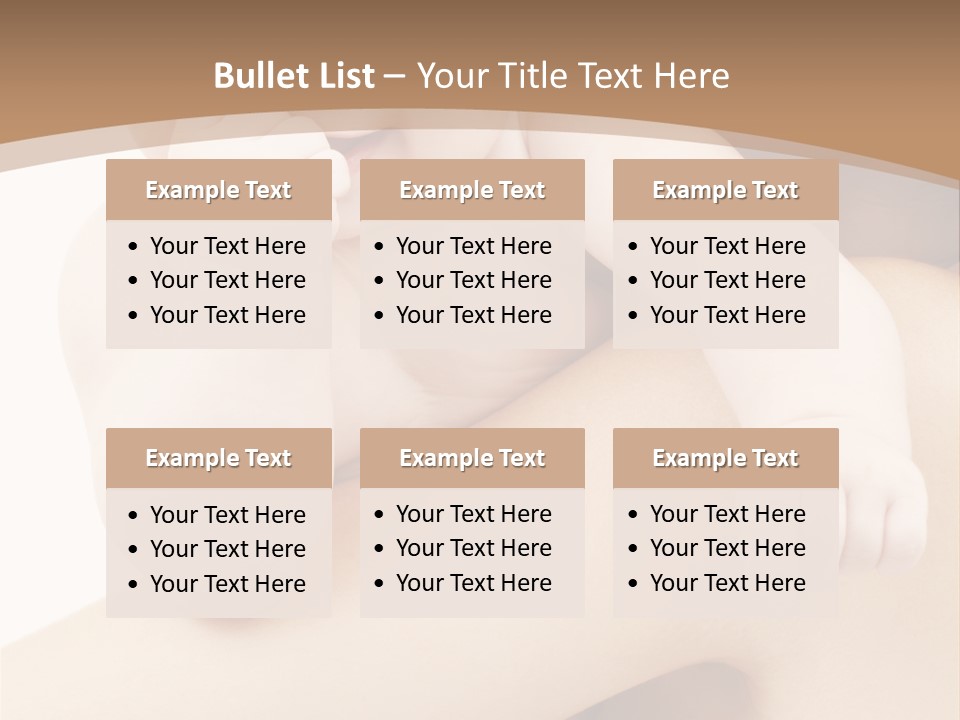 Attractive Sweet Child PowerPoint Template