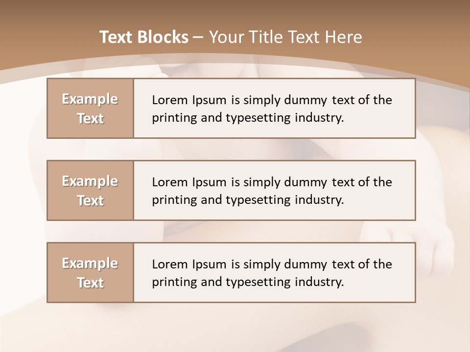 Attractive Sweet Child PowerPoint Template